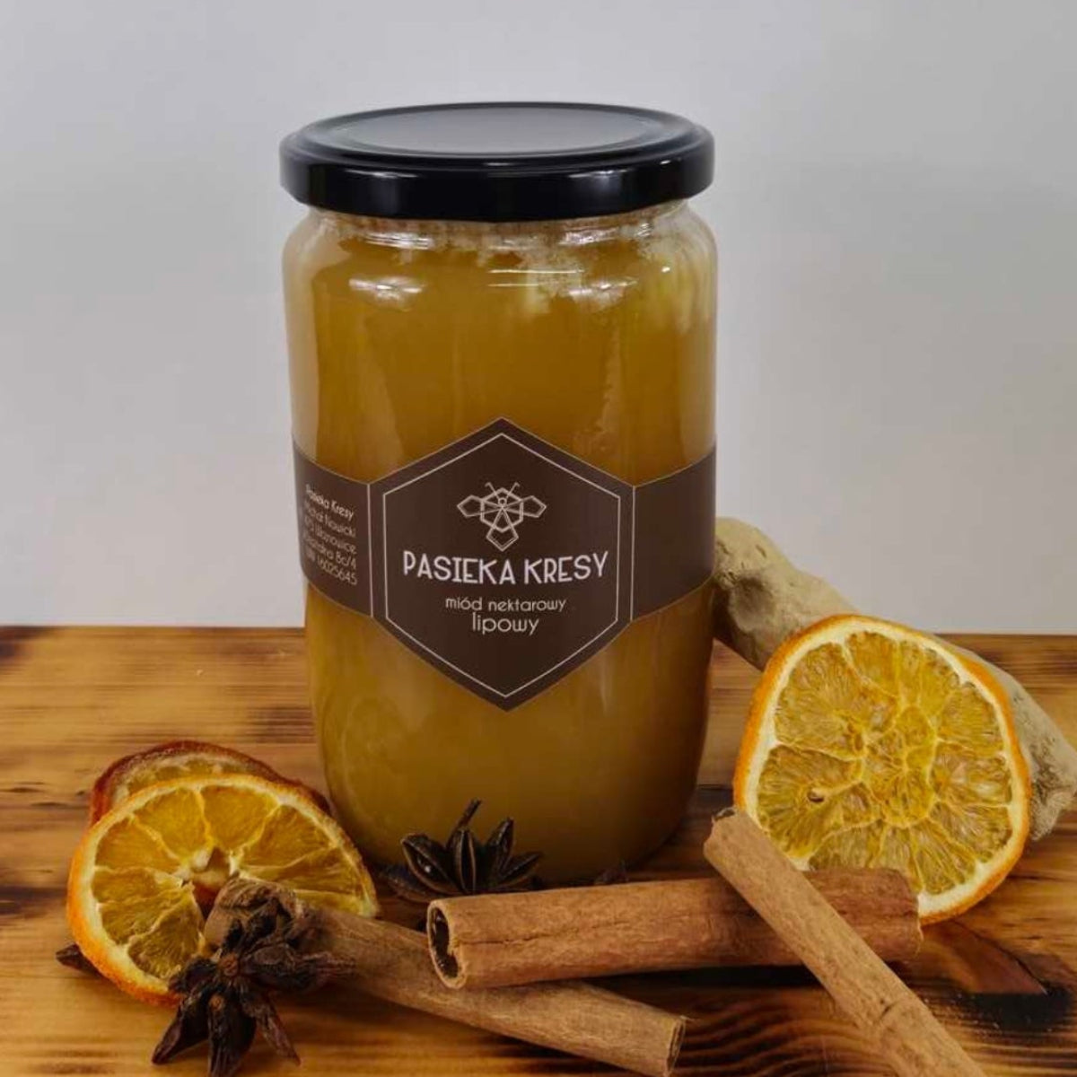 Miód nektarowy lipowy 1kg