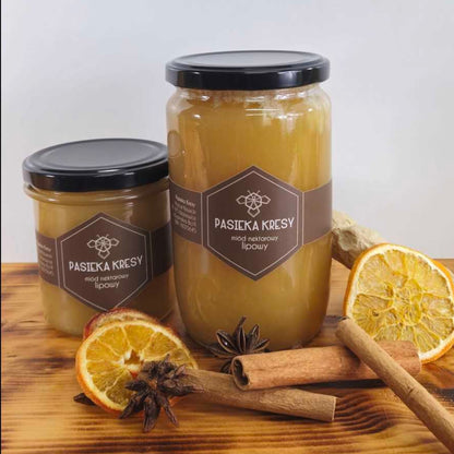 Miód nektarowy lipowy 470g