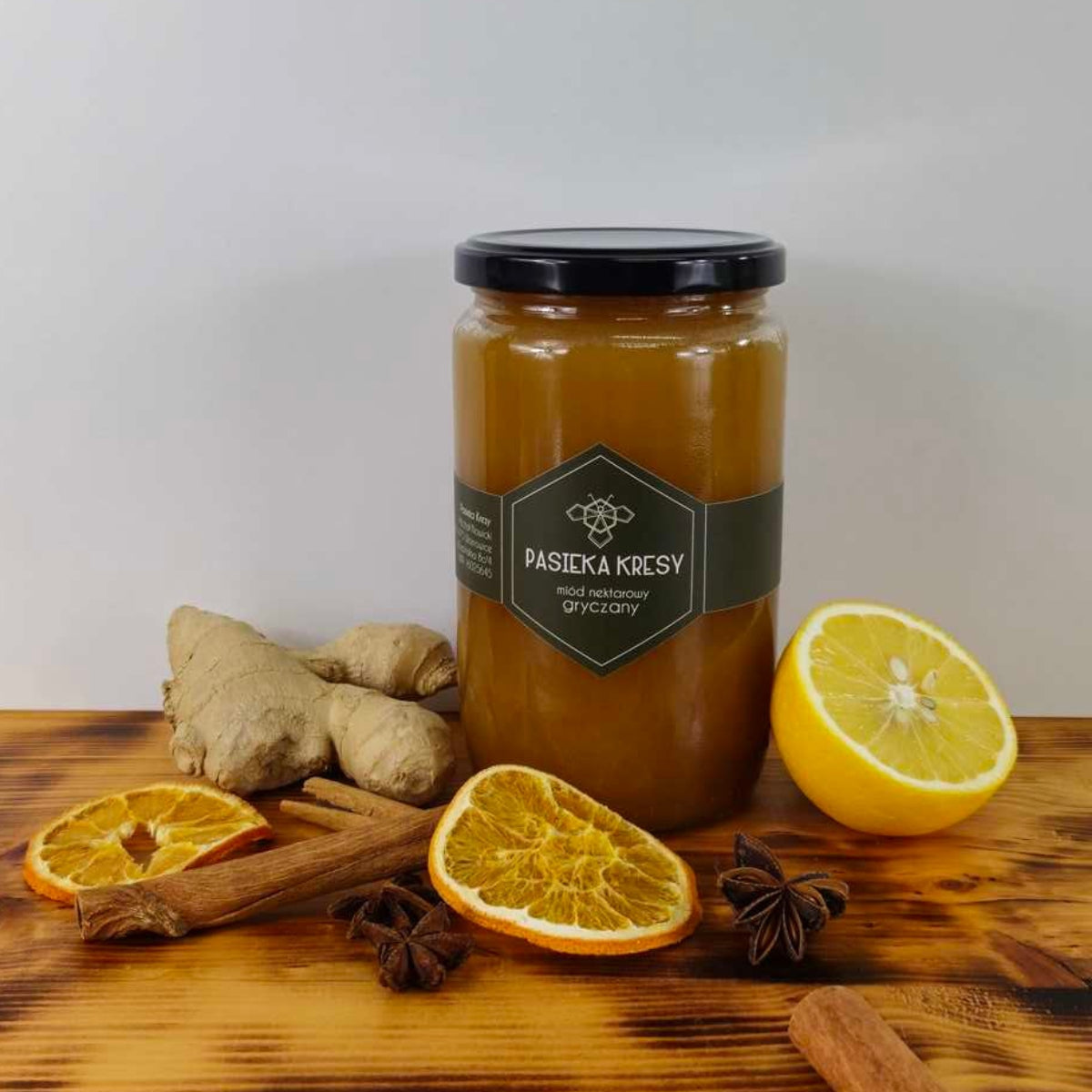 Miód nektarowy gryczany 1 kg