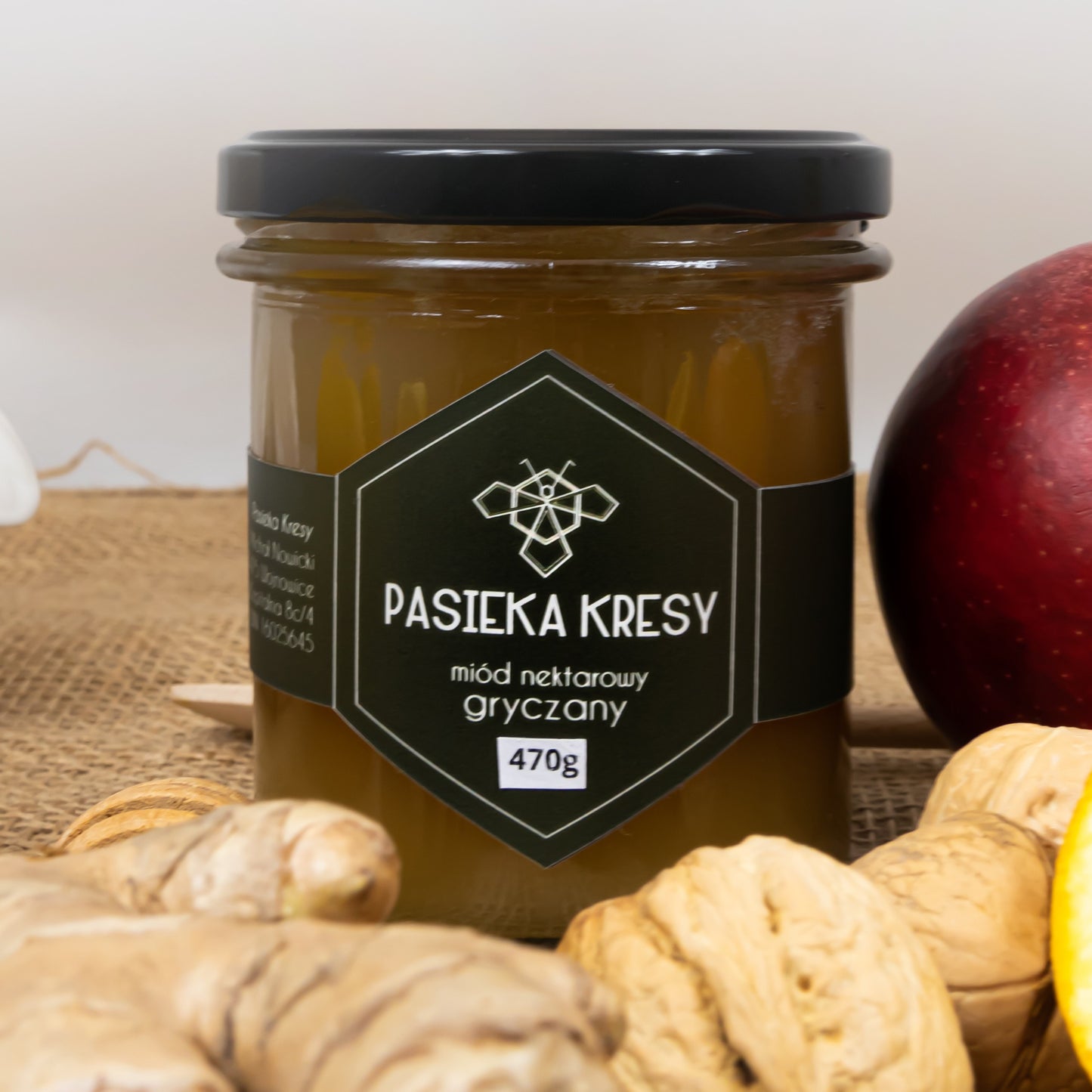 Miód nektarowy gryczany 470g